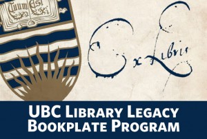 UBC Library Bookplate Program